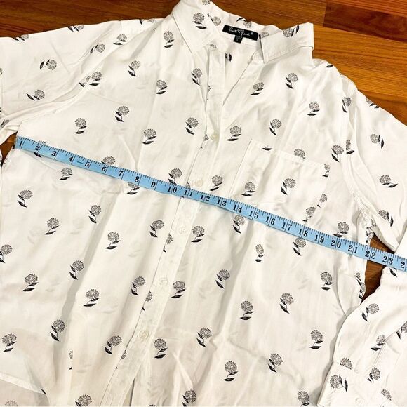 🍋 Velvet Heart • Women’s Dandelion Print Long Sleeve Shirt Size L - Picture 8 of 8